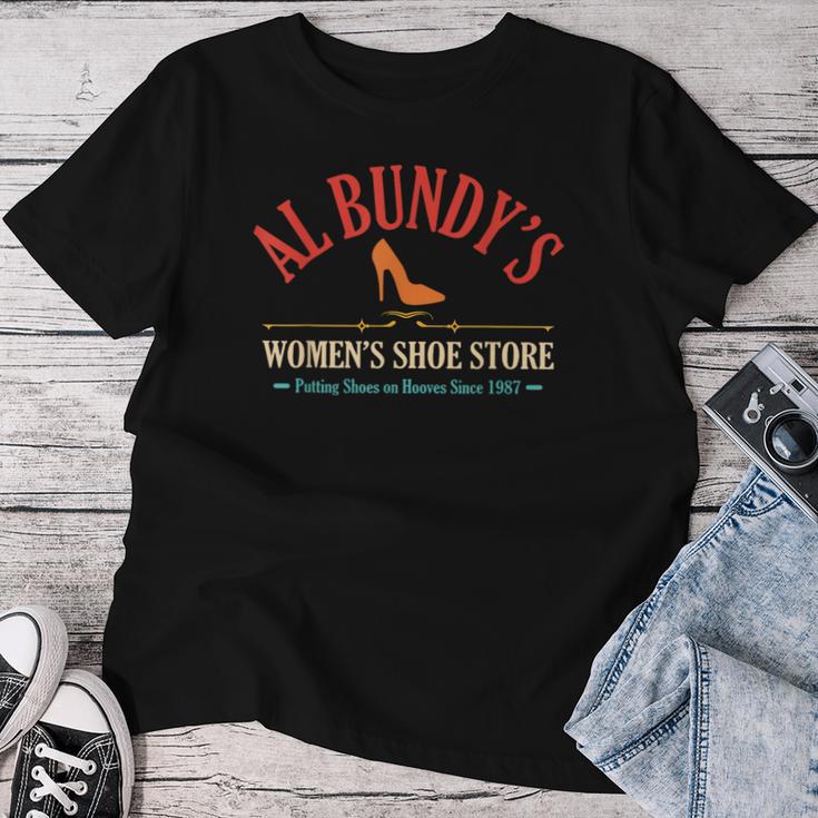 Al Bundy's Women's Shoe Store Putting Shoesintage T-shirt Frauen Lustige Geschenke