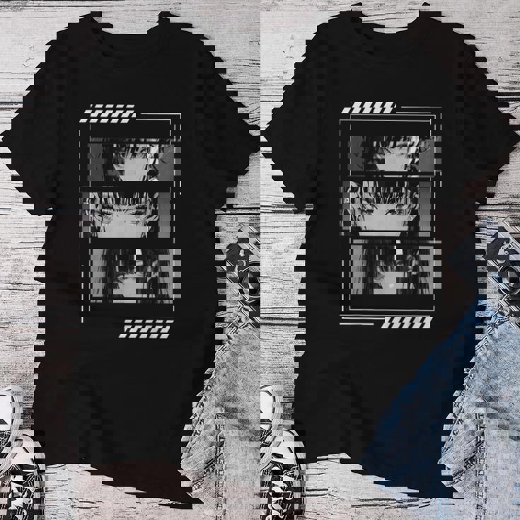 Anime Girls Eyes Soft Grunge Estética Japonés Manga Arte Camiseta de mujer Regalos divertidos