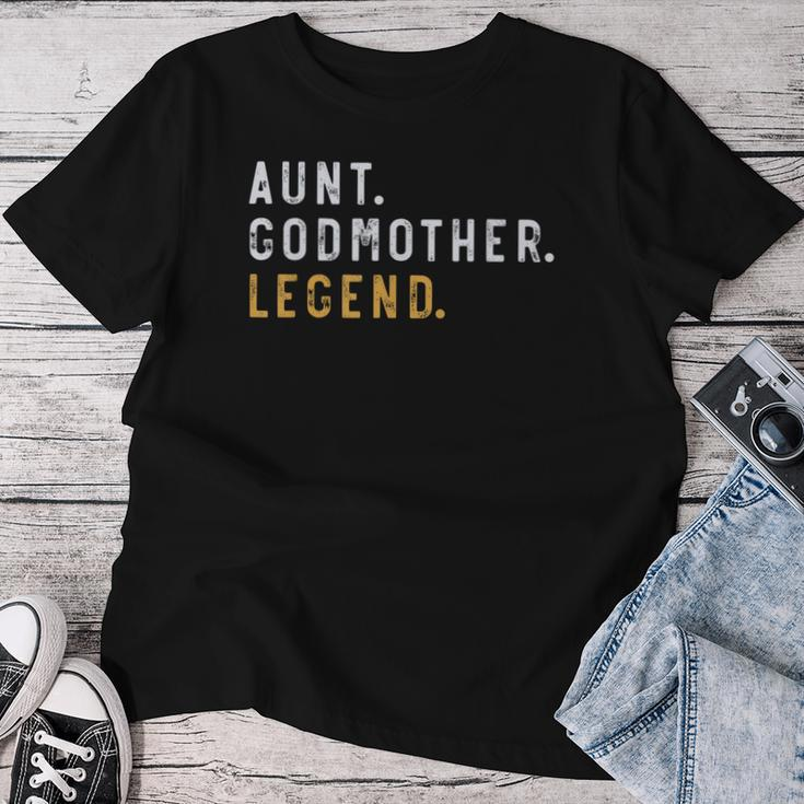 Aunt Godmother Legend Mommy Mom Happy Mother's Day Vintage Women T-shirt Funny Gifts