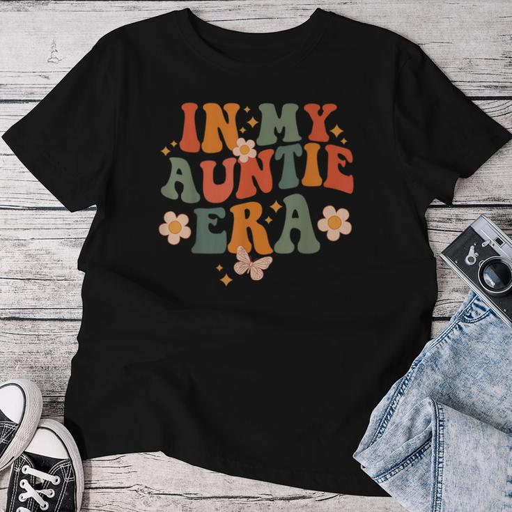 In My Auntie Era Retro Groovy Aunt Life Happy Mother's Day Women T-shirt Funny Gifts