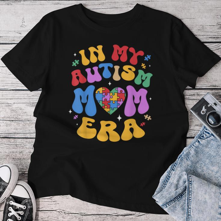My Autism Mom Autism Awareness Groovy Retro Vintage Women T-shirt Unique Gifts