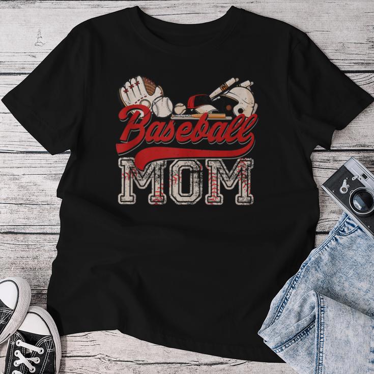 Ball Mama Baseball Softball Mama Damen T-shirt Frauen Lustige Geschenke