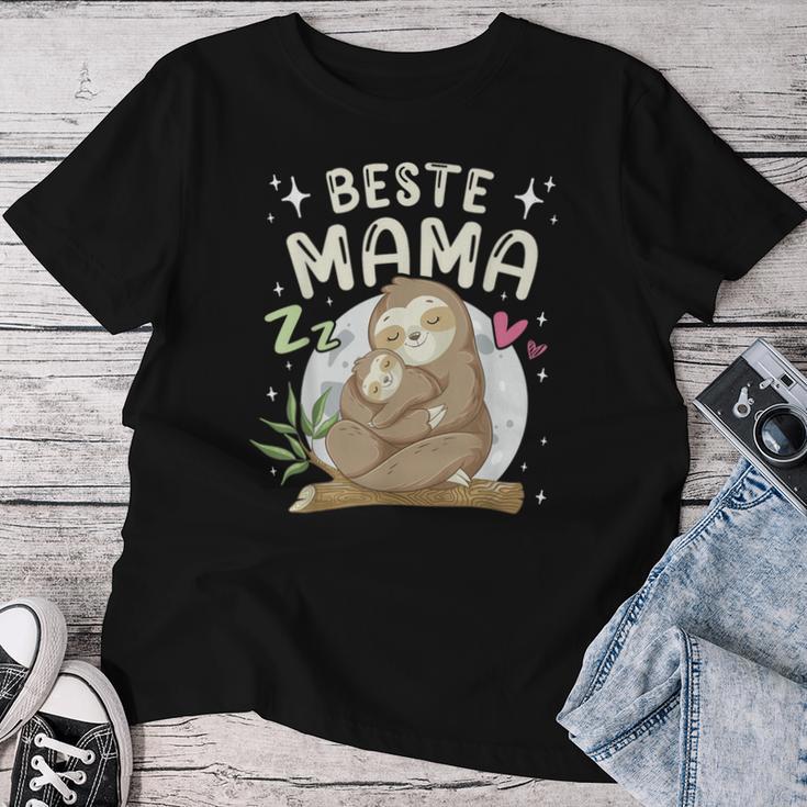 Beste Mama Faultier Mutter Mit Kind Muttertag T-shirt Frauen Lustige Geschenke