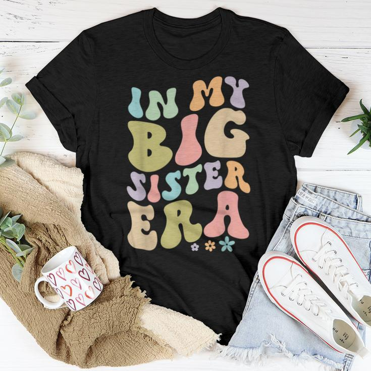 In My Big Sister Era Groovy Cute Big Sis Women T-shirt Funny Gifts