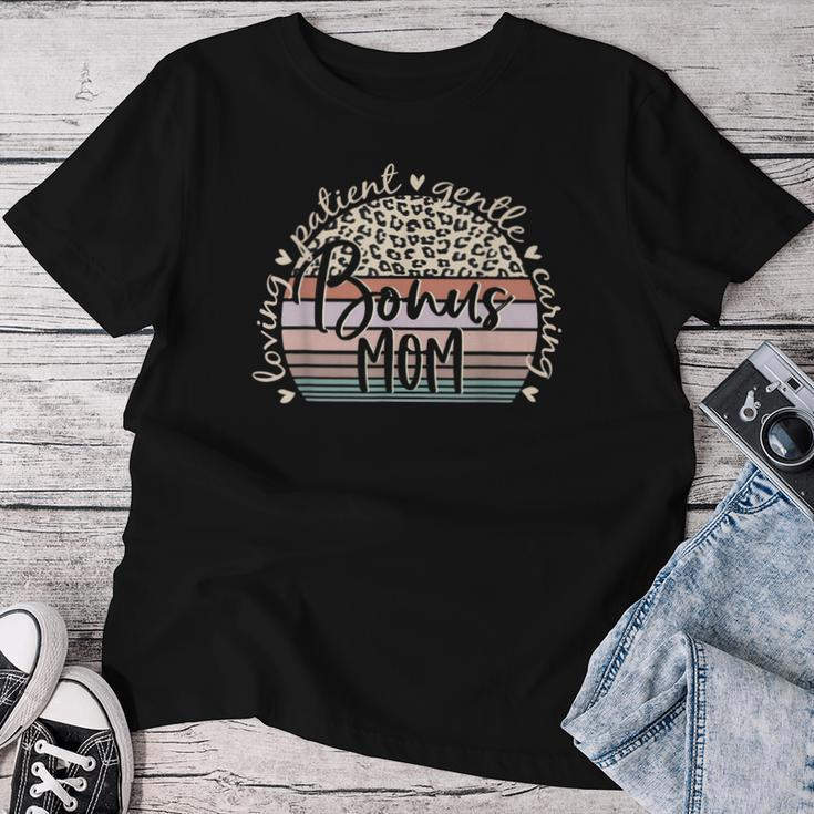 Bonus Mom Loving Patient Gentle Caring Bonus Mom Women T-shirt Unique Gifts