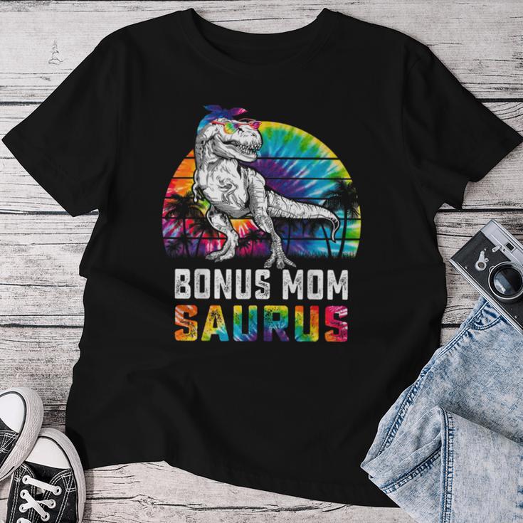 Bonus MomsaurusRex Dinosaurier Bonus Mama Saurus Familie T-shirt Frauen Lustige Geschenke