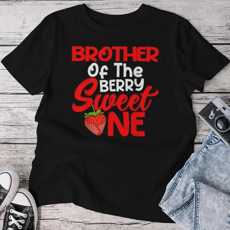 Brother Berry Sweet One Birthday Girl Strawberry Family Women T-shirt Unique Gifts