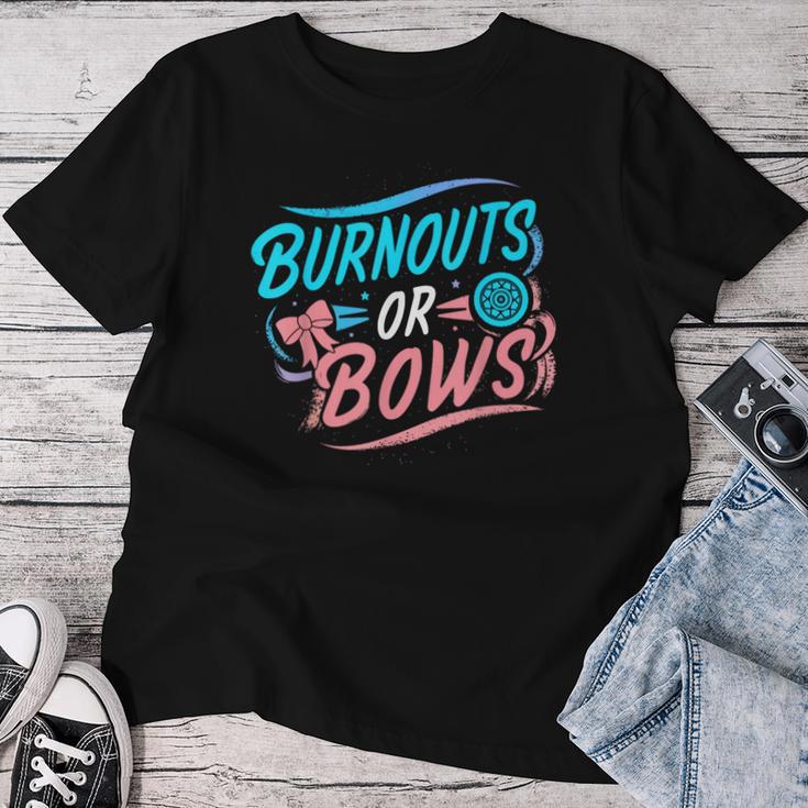 Burnouts Oder Schleifen Party-Idee Für Mama Oder Papa T-shirt Frauen Lustige Geschenke