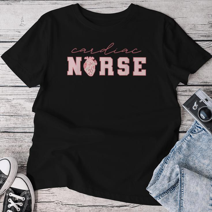 Cardiac Nurse Valentine's Day Telemetry Nurse Cvicu Nurse Women T-shirt Funny Gifts