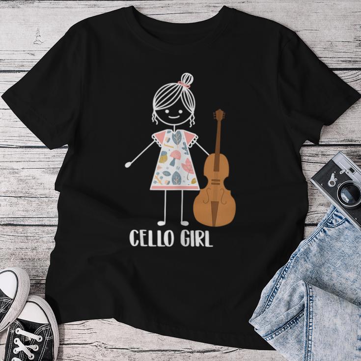 Cello Girls' Cello Playerioloncello Cellist Cello T-shirt Frauen Lustige Geschenke