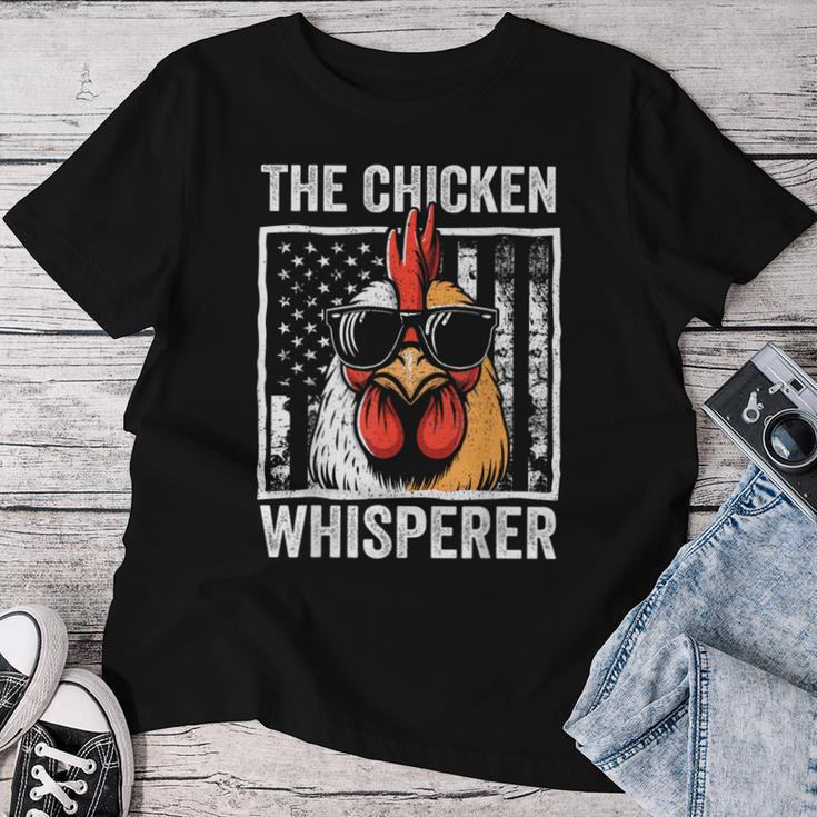 The Chicken Whisperer Farmer Animal Farm For Women Women T-shirt Funny Gifts