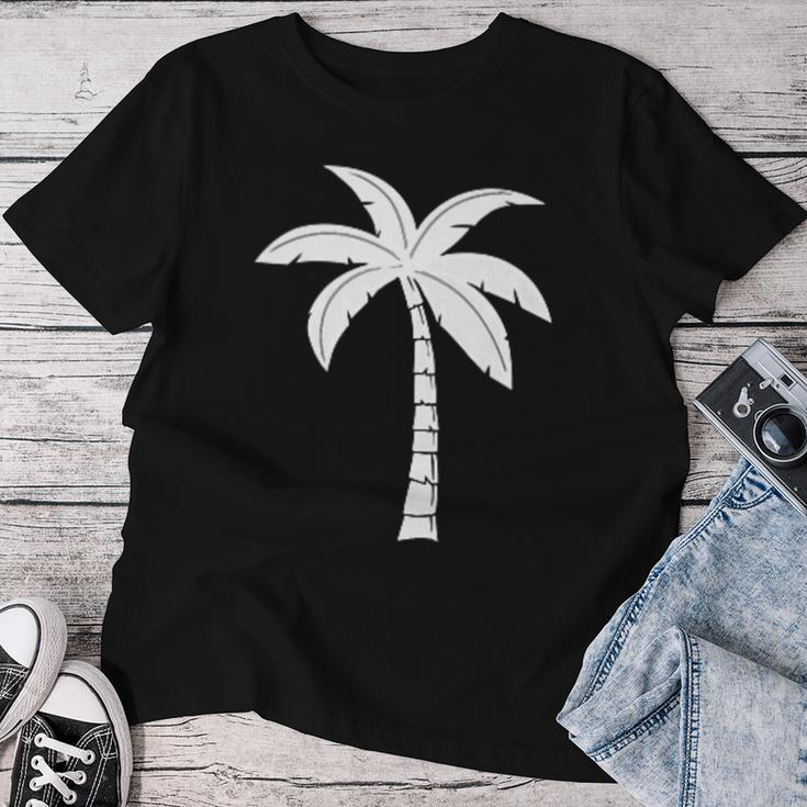 Cool Summer Vacation Beach Palm Tree Women T-shirt Funny Gifts
