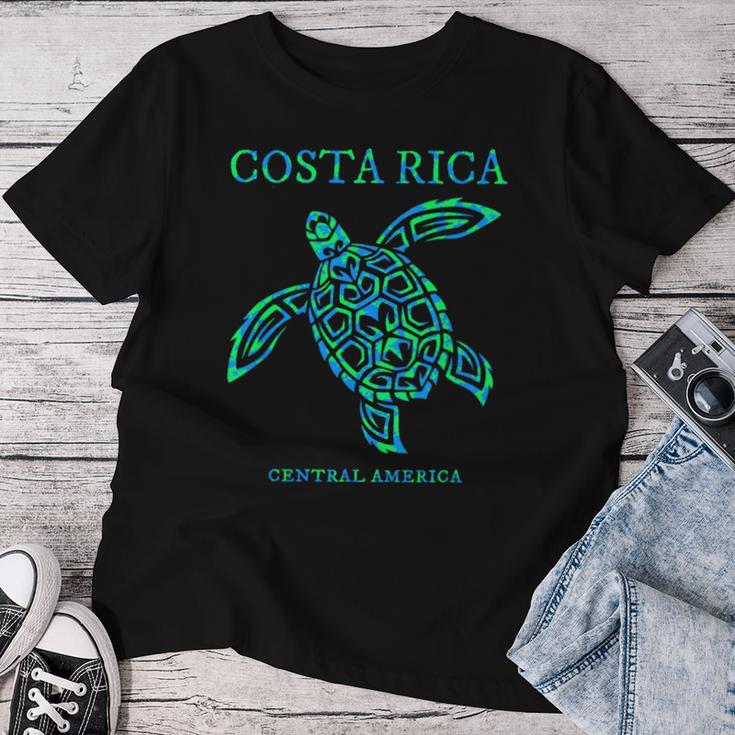 Costa Rica Sea Turtle Retro Boy Girl Vacation Souvenir Women T-shirt Personalized Gifts