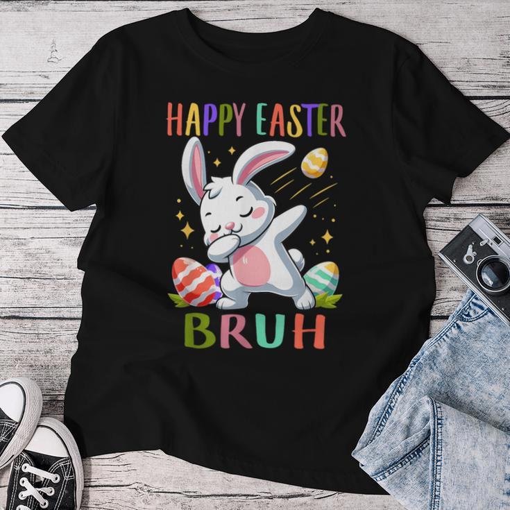 Dabbing Bunny Easter Bruh Boy Girl Kid Women T-shirt Funny Gifts