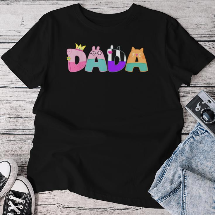 Dad And Mom Dada Birthday Girl Pig Family Party Decorations Women T-shirt Unique Gifts