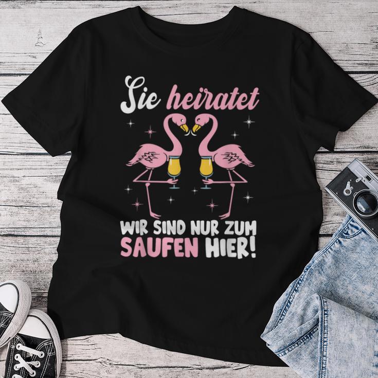 Damen Team Braut Outfit Jga Frauen Junggesellinnenabschied T-shirt Frauen Lustige Geschenke