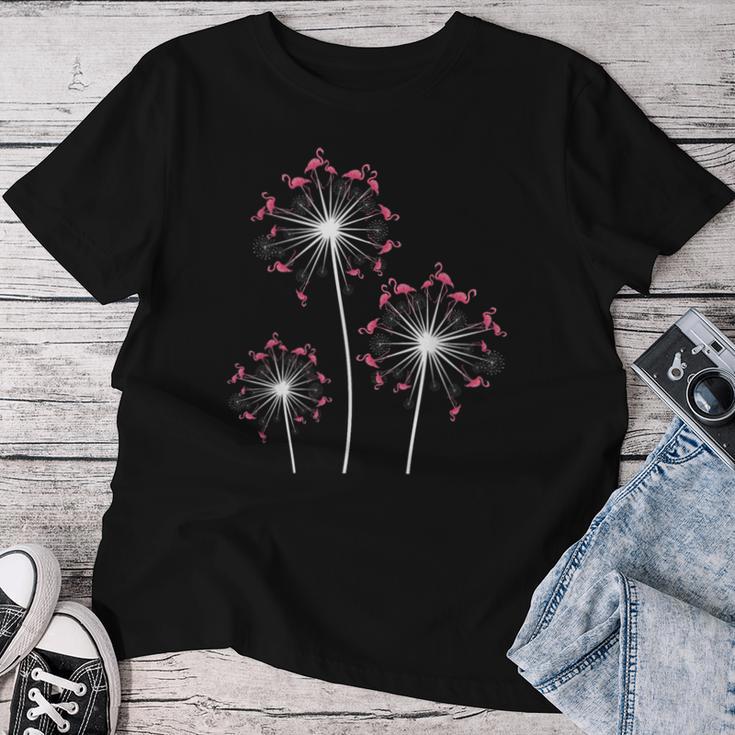 Dandelion Bird For Flamingo T-shirt Frauen Lustige Geschenke