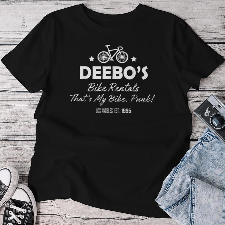Deebo's Bike Rental That's My Bike Punk Sarcastic Quotes Women T-shirt Funny Gifts