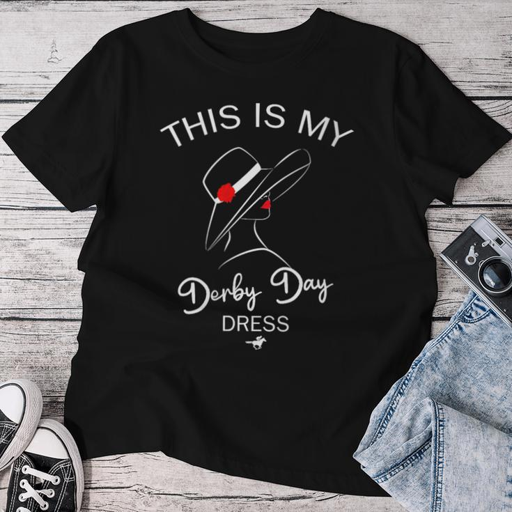 Derby Day 2022 Horse Derby 2022 This Is My Derby Day Dress Women T-shirt Funny Gifts