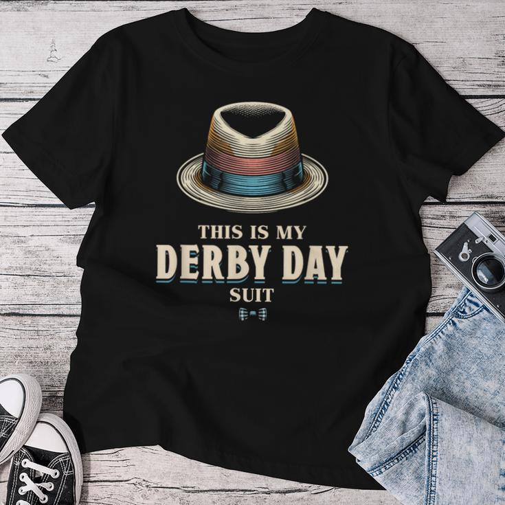 This Is My Derby Suit Derby 2024 Horse Racing Women T-shirt Funny Gifts