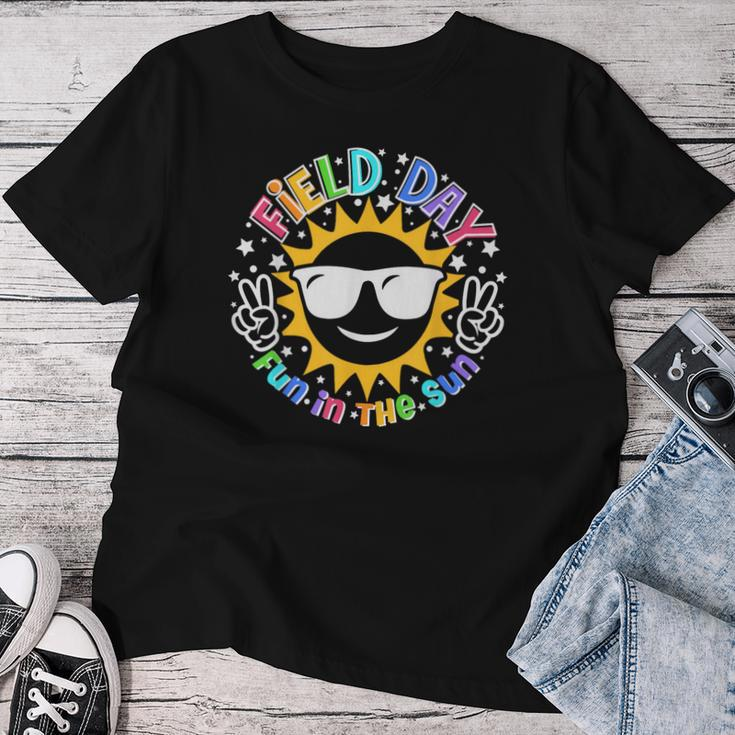 Field Day 2024 Fun Day Last Day Of School Teacher Student Women T-shirt Funny Gifts