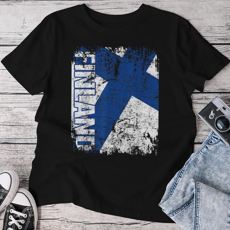 Finland Flag Women's Children's Finland T-shirt Frauen Lustige Geschenke