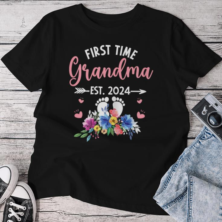First Time Grandma Est 2024 Mother's Day Grandmother Women T-shirt Unique Gifts