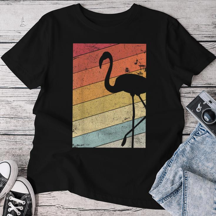 Flamingo Retro Style Women T-shirt Funny Gifts