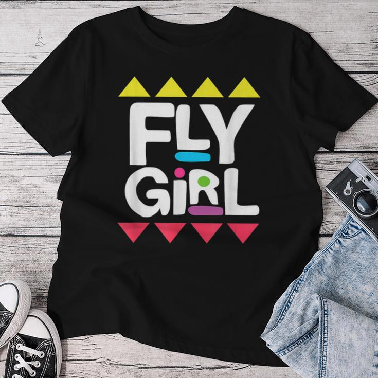 Fly Girl 80S Hip Hop For Woman 90S Old School B-Girl Women T-shirt Funny Gifts