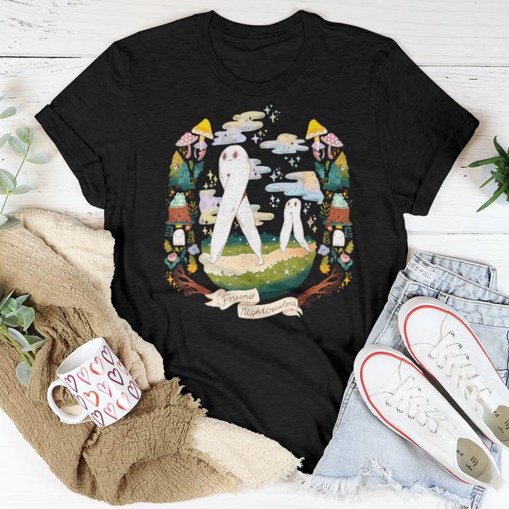 Fresno Nightcrawlers Haunted Walking Pants Cryptid Women T-shirt Unique Gifts