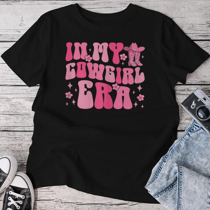 In My Cowgirl Era Cool Groovy Retro Western Women T-shirt Funny Gifts
