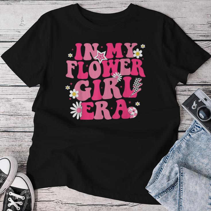 In My Flower Girl Era Retro Groovy Flower Girl Women T-shirt Funny Gifts