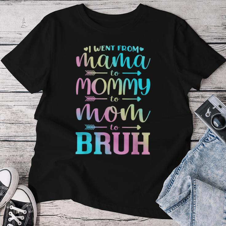 For Mom And Son Bruh Women T-shirt Funny Gifts