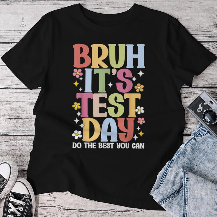 Test Day Teacher Testing Women T-shirt Funny Gifts
