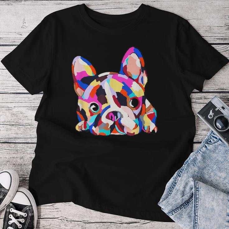 Geometric French Bulldog Dog Boy Girl Women T-shirt Funny Gifts