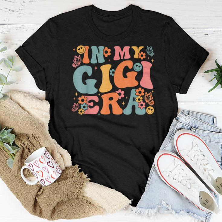 In My Gigi Era Baby Announcement For Grandma Mother's Day Women T-shirt Funny Gifts