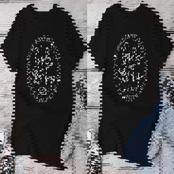 Girls Trip 2024 Weekend Vacation Matching For Birthday Women T-shirt Unique Gifts