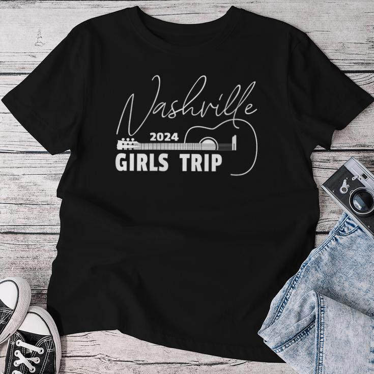 Girls Trip Nashville 2024 For Weekend Birthday Party Women T-shirt Unique Gifts