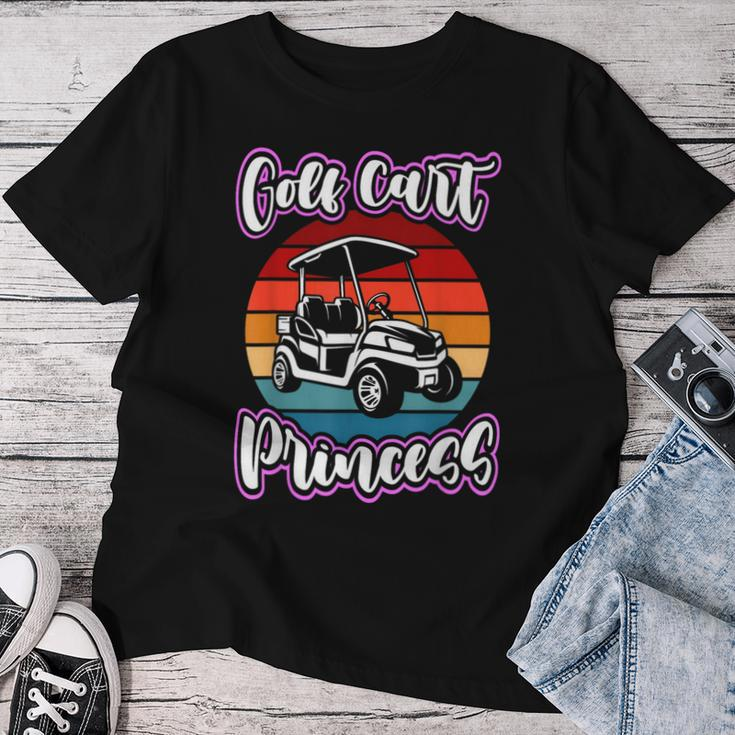 Golf Cart Princess Golfing Girl Golf Sport Lover Golfer Women T-shirt Unique Gifts