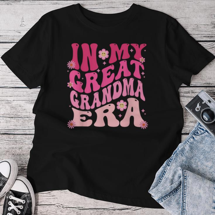 In My Grammy Era Baby Announcement Grandma Mother's Day Women T-shirt Personalized Gifts