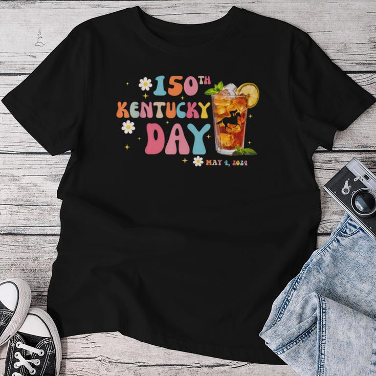 Groovy It's Derby 150 Yall Horse Racing 150Th Derby Day Women T-shirt Funny Gifts