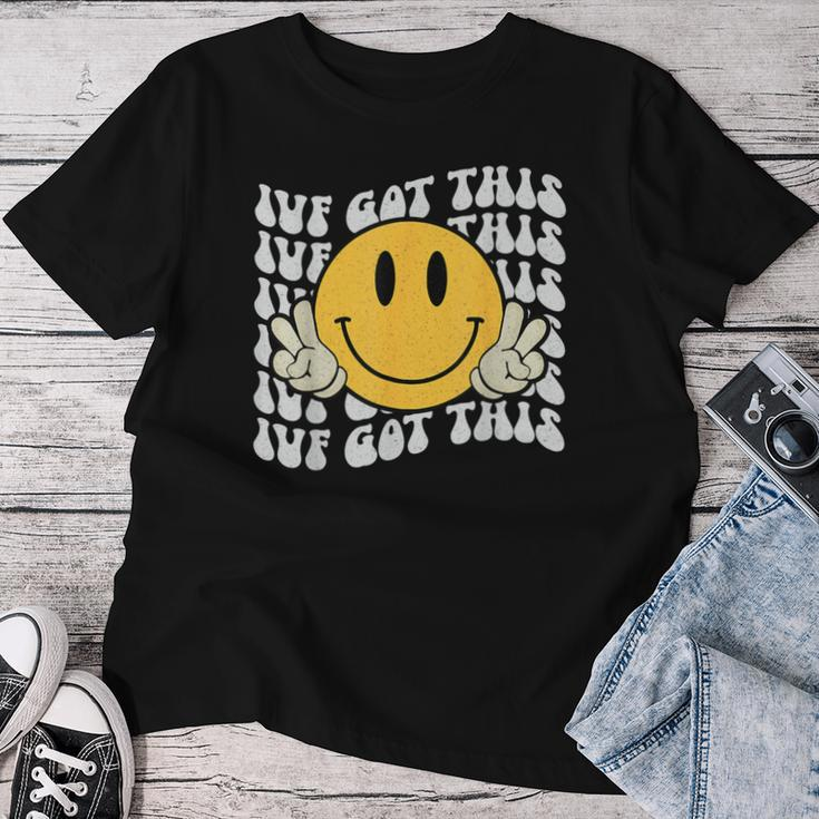 Groovy Ivf Got Hope Inspiration Ivf Mom Fertility Surrogate Women T-shirt Personalized Gifts
