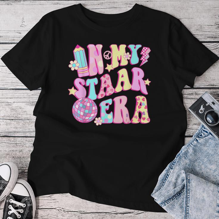 Groovy In My Star Era Pink Teacher Team Teacher Appreciation Women T-shirt Funny Gifts