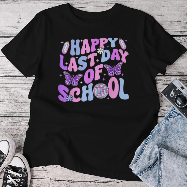 Happy Last Day Of School Teacher Boy Girl Grad Hello Summer Women T-shirt Unique Gifts