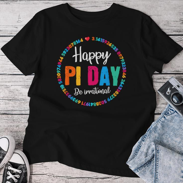 Happy Pi Day Pie Math Coach Teacher Pi Day Lover Nerdy Women T-shirt Unique Gifts