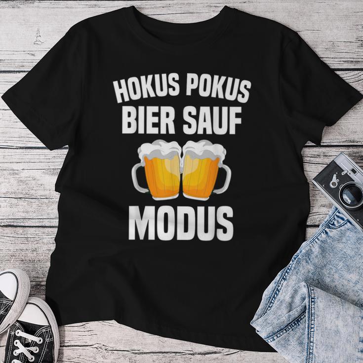 Hokus Pokus Beer Sauf Modus Drinking Beer Drinker T-shirt Frauen Lustige Geschenke