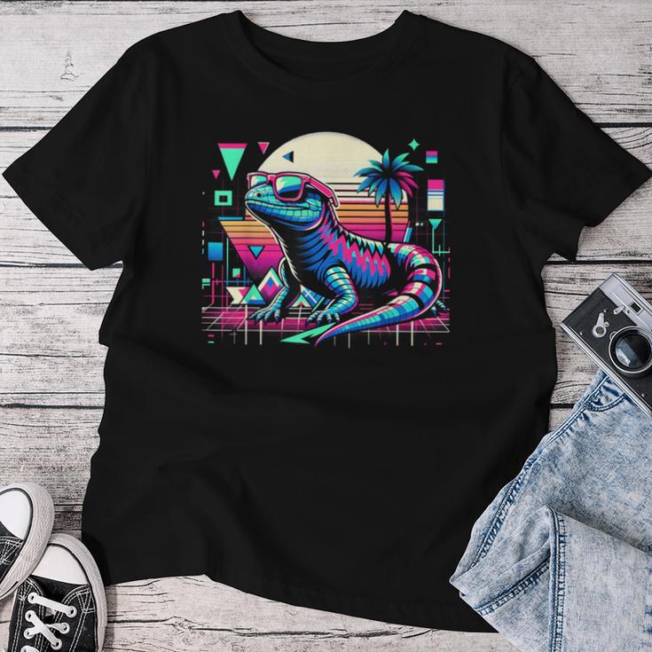 Hombres Y Es Y Niñosintage Retro Lizard Lover Camiseta de mujer Regalos divertidos