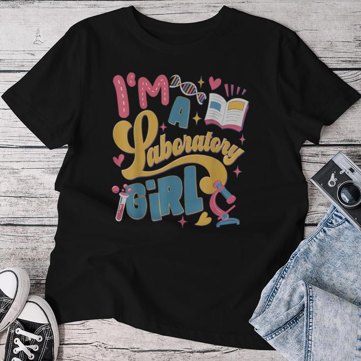I'm A Laboratory Girl Medical Lab Week 2024 Women T-shirt Funny Gifts