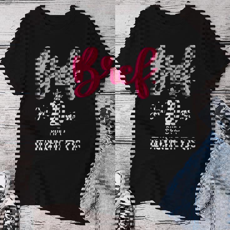 J'ai 40 Ans Anniversaire Humour Personnalisé T-shirt femme Cadeauxyz