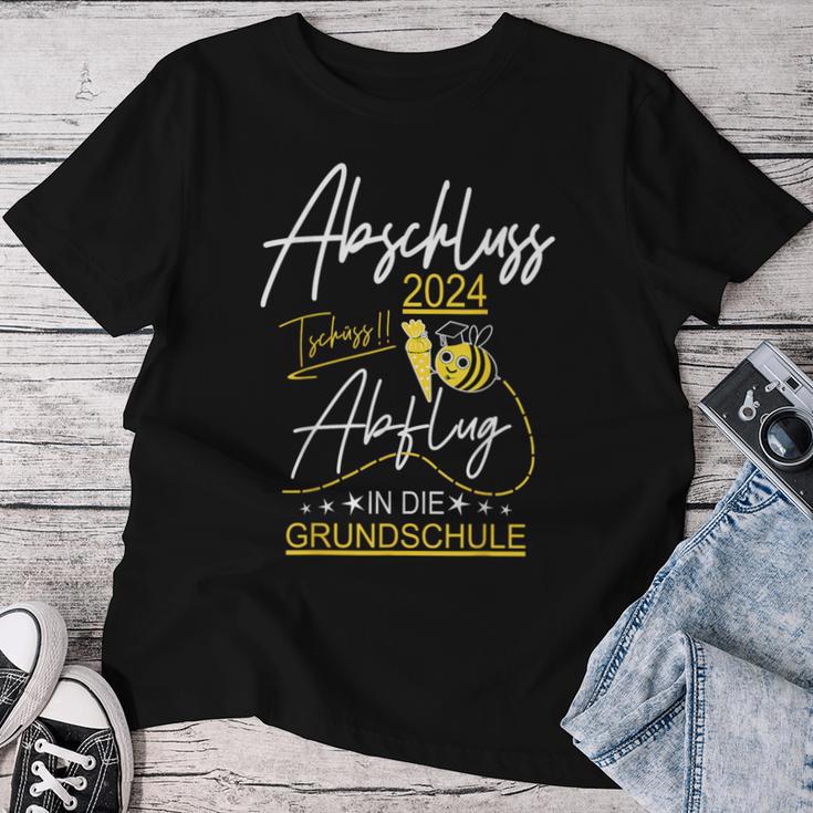 Kita Abschluss 2024 Abgänger Bee Departure Motif Outfit Fun T-shirt Frauen Lustige Geschenke